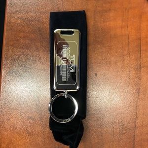 Monogram tracer key fob